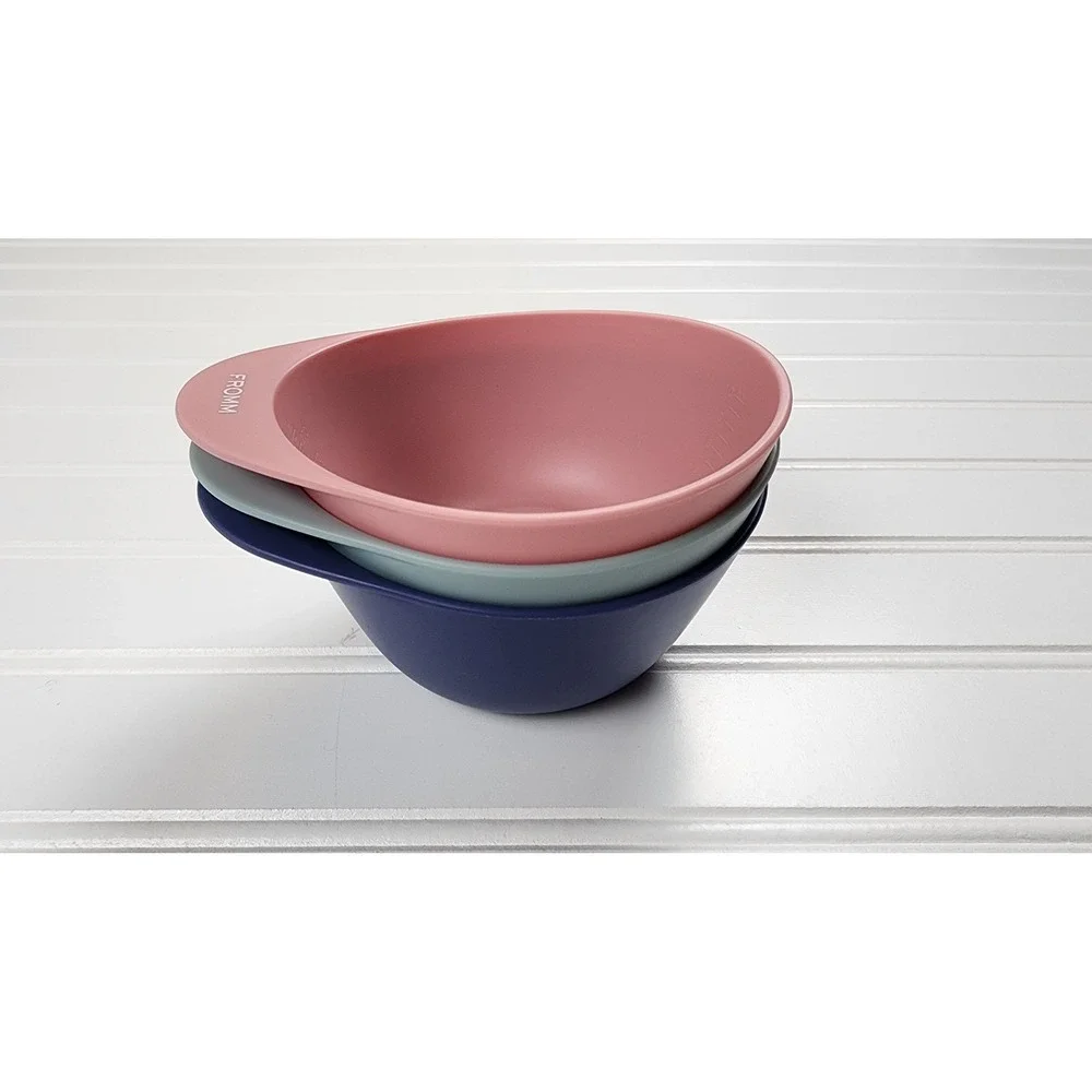FROMM Color Bowls Set of‎ 3 for Hair Coloring 10oz mixing bowls - NEW